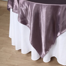 Seamless Square Satin Violet Amethyst Table Overlay 72 Inch x 72 Inch  
