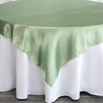 Create a Festive Ambiance with our Satin Table Overlay