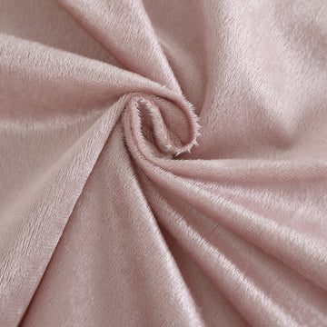 Create Unforgettable Moments with the Blush Premium Soft Velvet Table Overlay