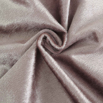 Luxurious and Timeless: The Mauve Velvet Tablecloth Topper