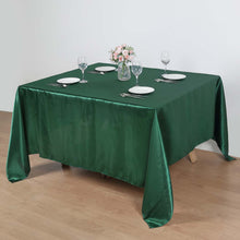 Emerald Green Seamless 90 Inch Square Table Overlay