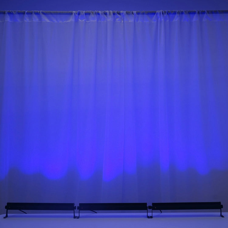 27W 9 LED - Blue UV LED Stage Lighting - LED Wall Washer Light - LED Uplights Outdoor and Indoor