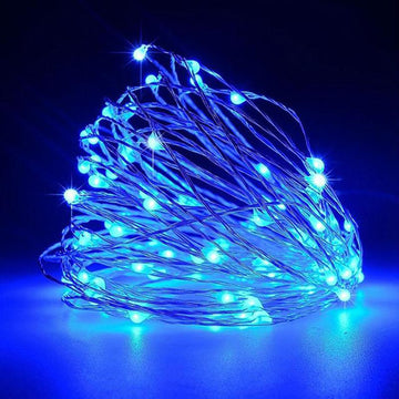 Add a Touch of Magic to Your Space with Blue Starry Bright LED String Lights