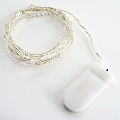 String lights with a battery pack for indoor or outdoor decoration
