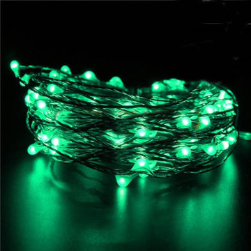 Green Starry Bright 20 LED String Lights