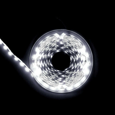 LED strip lights on a spool for versatile lighting solutions.