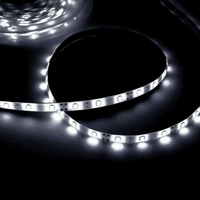 LED strip lights on a dark surface for versatile lighting solutions.