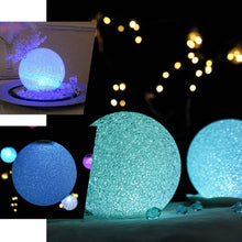 2 Pack - 6" Color Changing Portable LED Centerpiece Ball Lights, Battery Operated LED Orbs