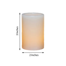 3 Pack LED Votive Candles Flicker Flameless Tea Light Candle Warm White