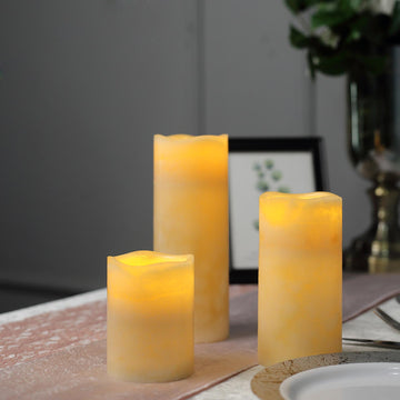 The Perfect Ivory LED Candle Set for Any Occasion