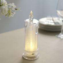 7 Inch LED Tea Light Candles 3 Pack Warm White