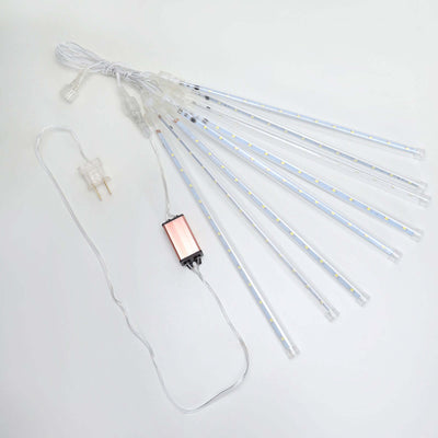 LED light strip kit with connectors and power supply