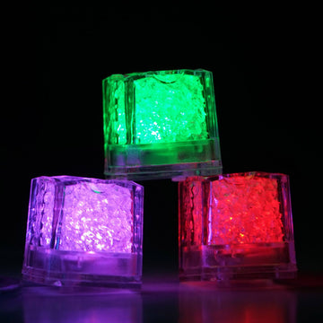 Multicolor Light Up LED Submersible Ice Cubes