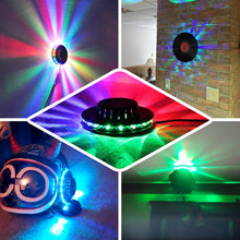 Sound Activated Round Sunflower LED Disco Ball Stage Light