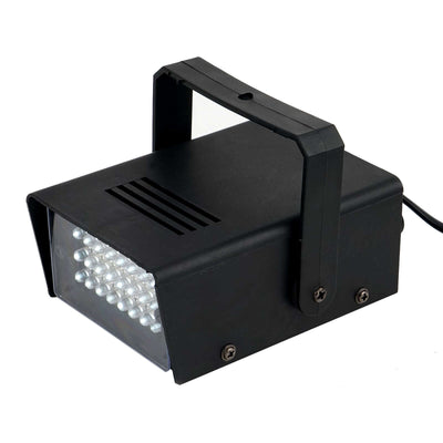 LED stage light with adjustable handle, designed for optimal performance.