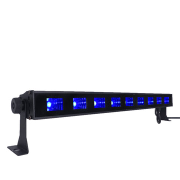 27W 9 LED Blue UV Stage Floor Wall Light Bar