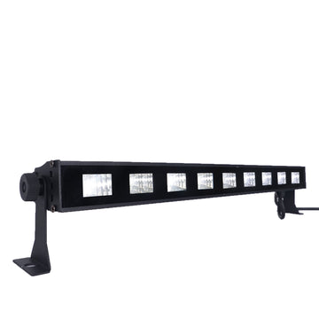 Illuminate Your Space with the 9 LED White UV Stage Floor Wall Light Bar