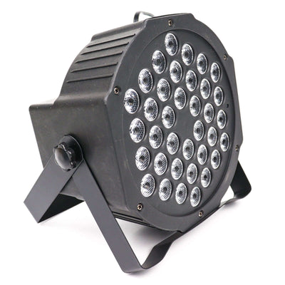 LED stage light with multiple bulbs on a stand