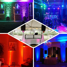 Sound Activated RGB Multi Color 36 Led 220V Party Spotlight Stage Uplight