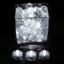12 Pack | White LED Lights Waterproof Battery Operated Submersible
