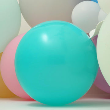 Turquoise 32" Large Balloons: The Perfect Addition to Your Party Decor
