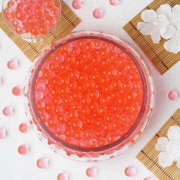 Large Red Nontoxic Jelly Ball Water Bead Vase Fillers 10g