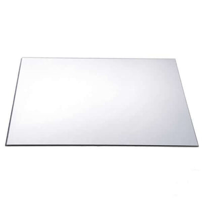 Rectangular wall mirror on a plain white background