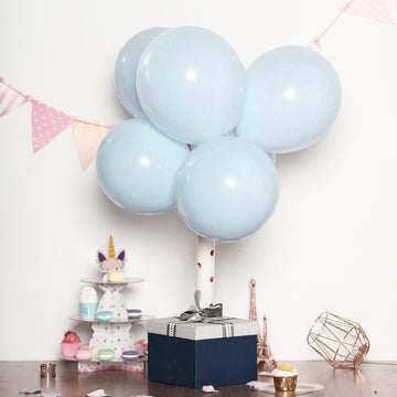 High-Quality and Long-Lasting Pastel Ice Blue Balloons