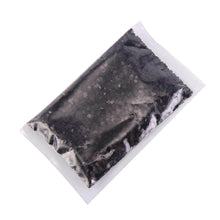 50 Gram Bag Metallic Black Confetti Glitter