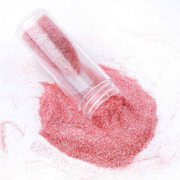 Elevate Your Event Decor with Bottle Metallic Coral Glitter Powder