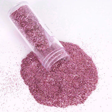 Enhance Your Event Decor with Bottle Metallic Dusty Rose Glitter Powder