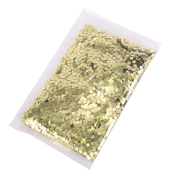 Metallic Gold DIY Arts and Crafts Chunky Confetti Glitter 50g Bag