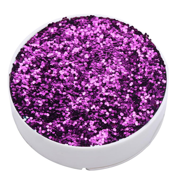 1 lb DIY Craft Bottle Metallic Purple Confetti Glitter#whtbkgd