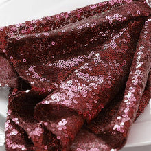 Burgundy Sequin Reusable Linen Dinner Cloth Napkin 20 Inch x 20 Inch#whtbkgd