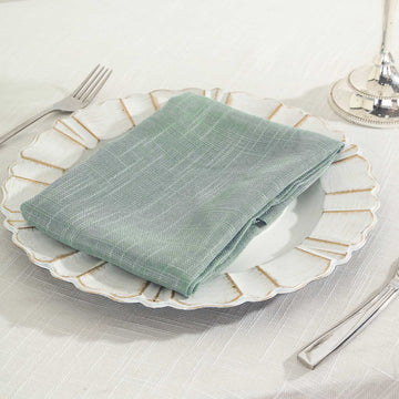 Wrinkle Resistant Linen Napkins for Hassle-Free Entertaining