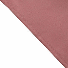 5 Pack | Cinnamon Rose Polyester Cloth Napkins, Reusable Dinner Napkins