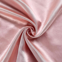 5 Pack Dusty Rose Wrinkle Resistant Cloth Dinner Napkins Seamless Satin Fabric 20 Inch x 20 Inch 