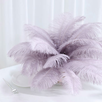 Create Stunning Feather Centerpieces with Real Ostrich Feathers