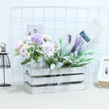 White Wooden Display Crates With Rustic Charm 