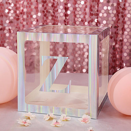 4 Pack Metallic Iridescent Alphabet and Number Stickers Banner, Customizable Stick on Letters & Numbers 5"