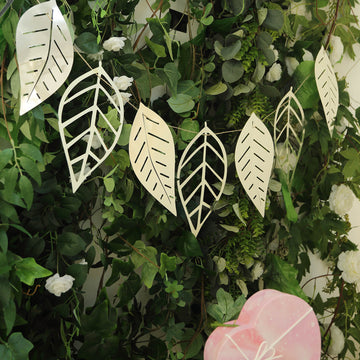 Add Shimmer and Elegance with Silver Foiled Paper Garland
