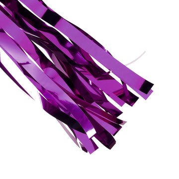 Create a Stunning Party Streamer Backdrop with Purple Hanging Foil Tassel Garland