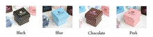2 Inch x 2 Inch x 2 Inch Personalized Polka Dot Favor Gift Boxes In Pack Of 100