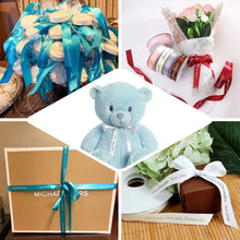 7 By 8 Inch Personalized Organza Ribbon 50 Pack For Favor Gift Boxes