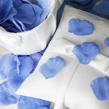 500 Pack | Serenity Blue Silk Rose Petals Table Confetti or Floor Scatters