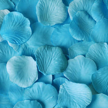 500 Pack | Turquoise Silk Rose Petals Table Confetti or Floor Scatters#whtbkgd