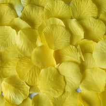 500 Pack | Yellow Silk Rose Petals Table Confetti or Floor Scatters#whtbkgd