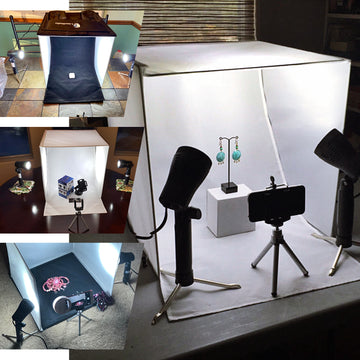 Elevate Your Event Decor Photography with the Table Top Photo Studio Lighting Tent Box Kit