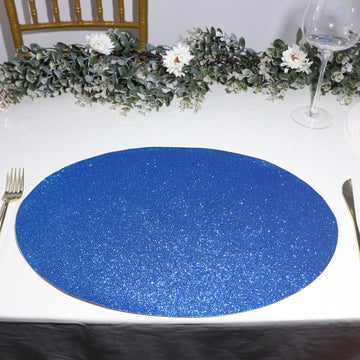 Enhance Your Event Decor with Non-Slip Glitter Decorative Table Mats