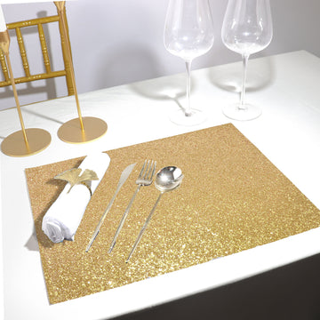Enhance Your Table Decor with Glitter and Glam